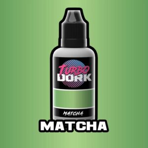 Turbo Dork    Turbo Dork: Matcha Metallic Acrylic Paint 20ml - TDMATMTA20 - 631145995106