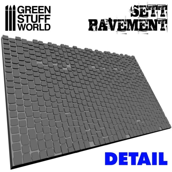 Green Stuff World    Rolling Pin SETT PAVEMENT - 8436574503531ES - 8436574503531