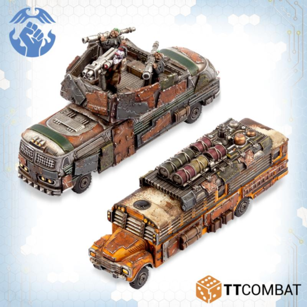 TTCombat Dropzone Commander   Battle Buses - TTDZR-RES-005 - 5060570137488