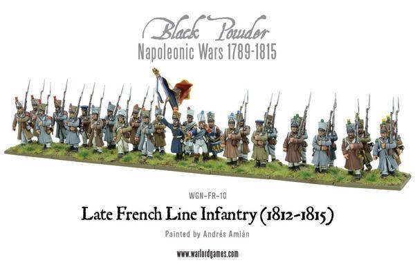 Warlord Games Black Powder   Late French Line Infantry (1812-1815) - WGN-FR-10 - 5060393703570