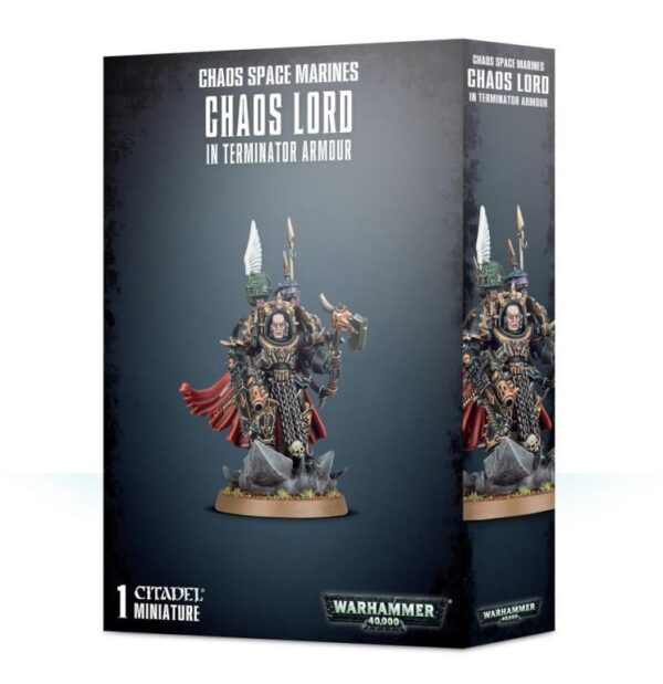 Games Workshop Warhammer 40,000   Chaos Space Marines: Lord in Terminator Armour - 99120102169 - 5011921178223