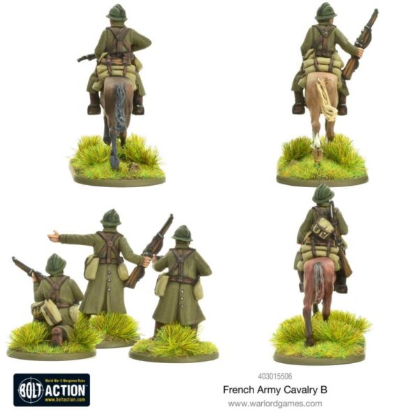 Warlord Games Bolt Action   French Army Cavalry B - 403015506 - 5060572501669