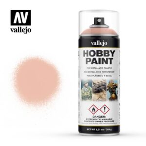 Vallejo    AV Spray Primer: Fantasy Color - Pale Flesh 400ml - VAL28024 - 8429551280242