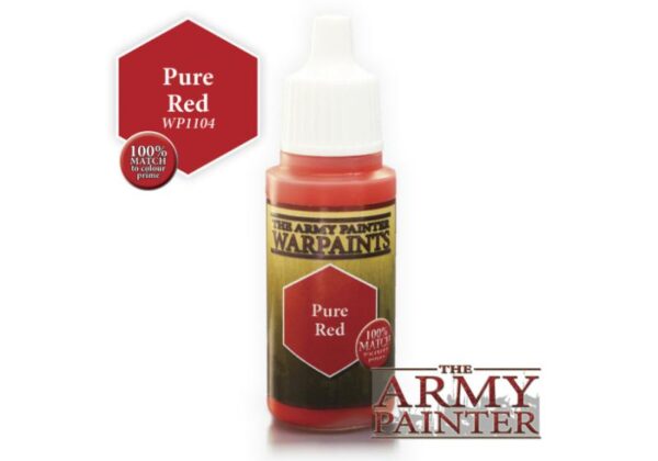 The Army Painter    Warpaint: Pure Red - APWP1104 - 5713799110403