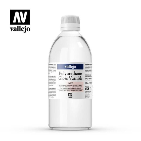 Vallejo    Vallejo Polyurethane - Varnish Gloss 200ml - VAL27650 - 8429551276504