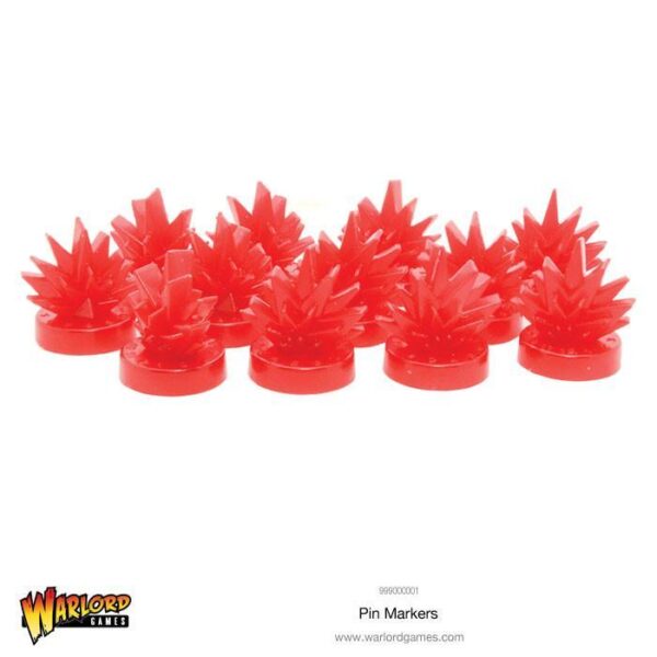 Warlord Games Bolt Action   Warlord Pin Markers - 999000001 - 5060393704393