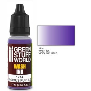 Green Stuff World    Wash Ink VICIOUS PURPLE - 8436574500738ES - 8436574500738