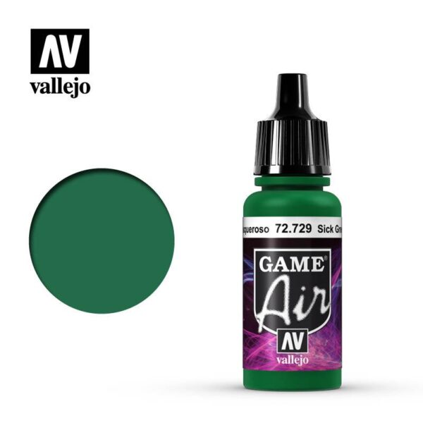 Vallejo    Game Air: Sick Green - VAL72729 - 8429551727297