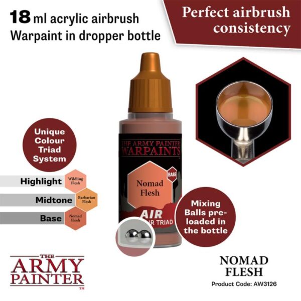 The Army Painter    Warpaint Air: Nomad Flesh - APAW3126 - 5713799312685