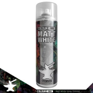 The Colour Forge    Colour Forge Matt White Spray (500ml) - TCF-SPR-002 - 5060843100935