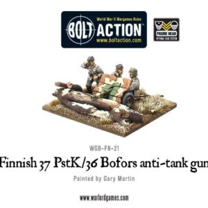 Warlord Games Bolt Action   Finnish 37 PstK/36 Bofors anti-tank gun - WGB-FN-21 - 5060200847640