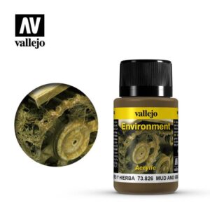 Vallejo    Weathering Effects 40ml - Mud and Grass Effect - VAL73826 - 8429551738262