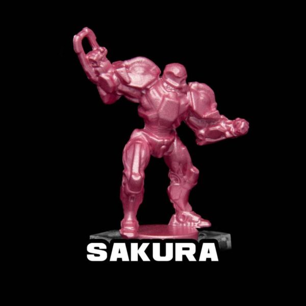 Turbo Dork    Turbo Dork: Sakura Metallic Acrylic Paint 20ml - TDSAKMTA20 - 631145995083