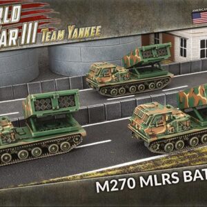 Battlefront Team Yankee   M270 MLRS Rocket Launcher Battery - TUBX25 - 9420020249080