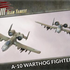 Battlefront Team Yankee   A-10 Warthog Fighter Flight (x2 Plastic) - TUBX27 - 9420020251816