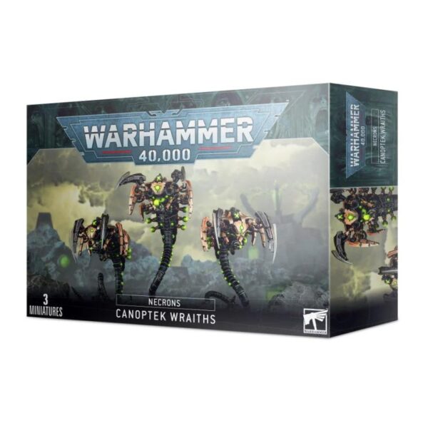 Games Workshop Warhammer 40,000   Necron Canoptek Wraiths - 99120110060 - 5011921139156