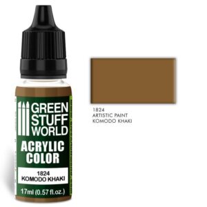Green Stuff World    Acrylic Color KOMODO KHAKI - 8436574501834ES - 8436574501834