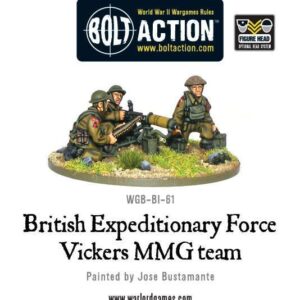 Warlord Games Bolt Action   BEF Vickers MMG Team - WGB-BI-61 - 5060200845011