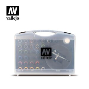 Vallejo    AV Vallejo Basic Game Air Colors & Airbrush Set - VAL72871 - 8429551728713