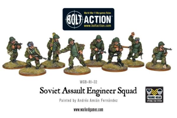 Warlord Games Bolt Action   Soviet Assault Engineer squad - WGB-RI-30 - 5060200843901