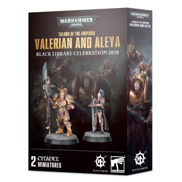 Games Workshop Warhammer 40,000   Adeptus Custodes: Talons of The Emperor: Valerian and Aleya - 99120108031 - 5011921129775