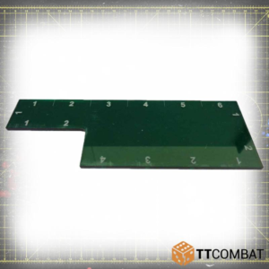 TTCombat    6 Inch Range Ruler - Green - MT013 - 5060504045193