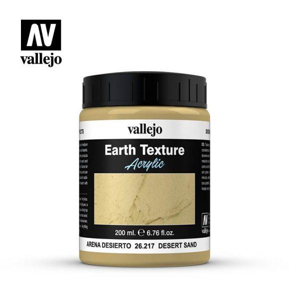 Vallejo    Vallejo Diorama Effects: Stone Textures - Desert Sand 200ml - VAL26217 - 8429551262170