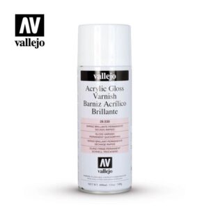 Vallejo    AV Vallejo Spray Varnish - - 400ml Gloss - VAL28530 - 8429551285315