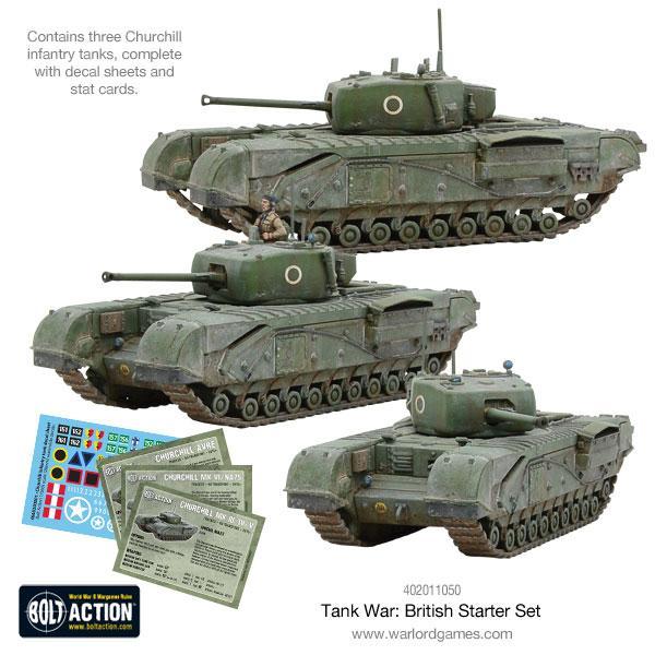 Warlord Games Bolt Action   Tank War: British starter set - 409911050 - 5060393707783