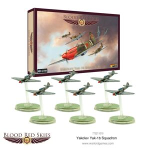 Warlord Games Blood Red Skies   Yakolev Yak-1b Squadron- DISCONTINUED - 772211019 - 5060572503229