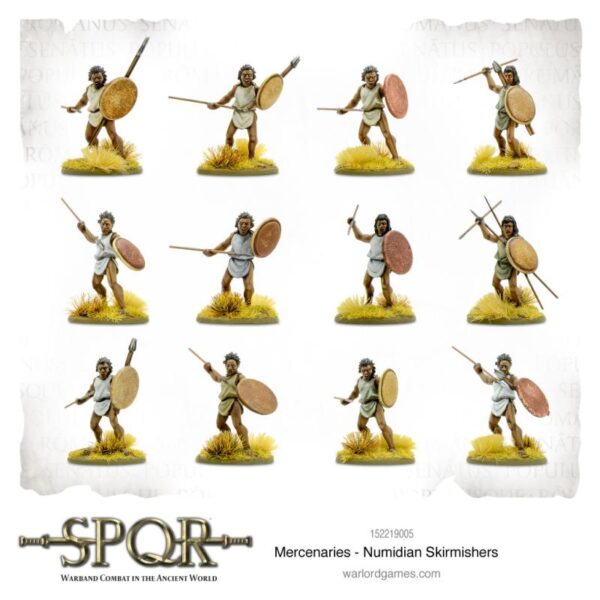 Warlord Games SPQR   SPQR: Numidian Skirmishers - 152219005 -