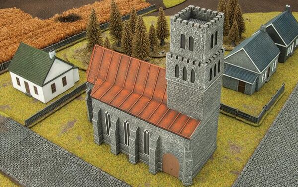 Gale Force Nine    Flames of War: Caen Church - BB208 - 9420020231559