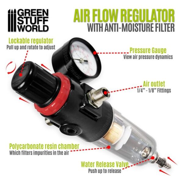 Green Stuff World    Airbrush Air Flow Regulator - 8436574506426ES - 8436574506426