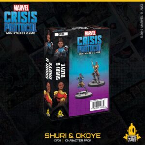 Atomic Mass Marvel Crisis Protocol   Marvel Crisis Protocol: Shuri & Okoye - CP08 - 841333108656