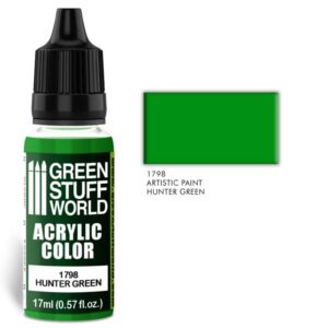 Green Stuff World    Acrylic Color HUNTER GREEN - 8436574501575ES - 8436574501575
