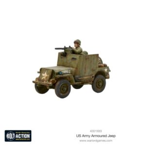 Warlord Games Bolt Action   US Armoured Jeep - 403213003 - 5060572500471