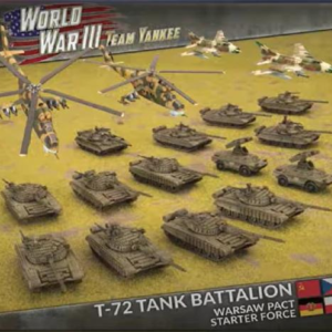 Battlefront Team Yankee   Warsaw Pact Starter Force - T-72M Tank Battalion - TWPAB01 - 9420020255203