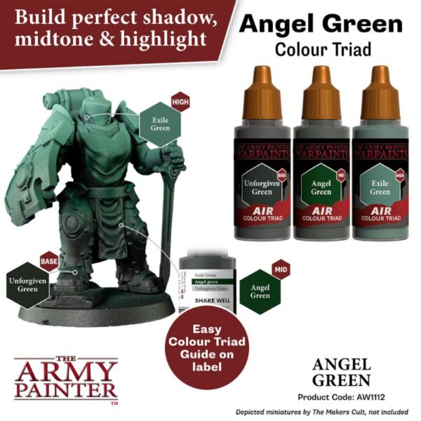 The Army Painter    Warpaint Air: Angel Green - APAW1112 - 5713799111288