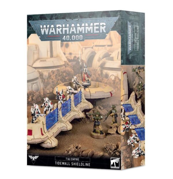 Games Workshop Warhammer 40,000   T'au Empire: Tidewall Shieldline - 99120113075 - 5011921169962