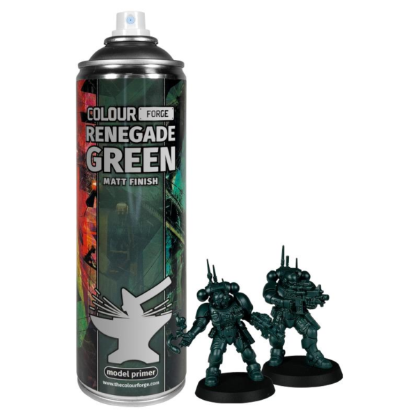The Colour Forge    Colour Forge Spray: Renegade Green  (500ml) - TCF-SPR-012 - 5060843101253