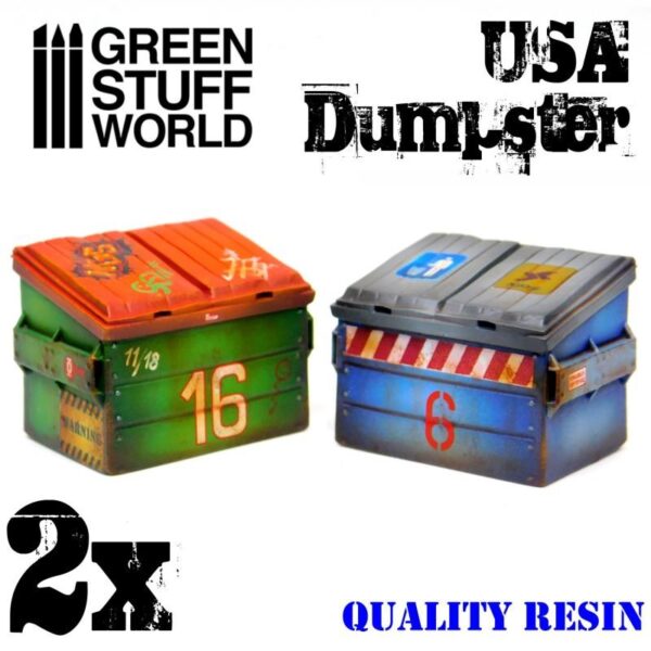Green Stuff World    USA Dumpster - 8436574503364ES - 8436574503364