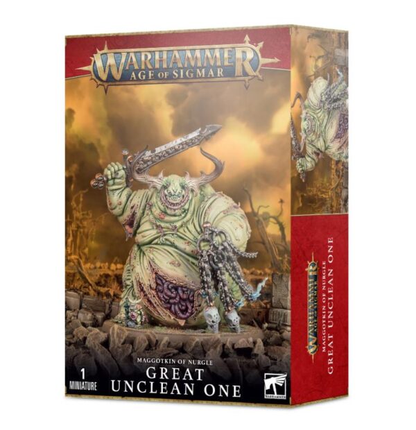 Games Workshop Warhammer 40,000 | Age of Sigmar   Maggotkin of Nurgle: Great Unclean One - 99129915063 - 5011921170418