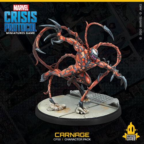 Atomic Mass Marvel Crisis Protocol   Marvel Crisis Protocol: Carnage & Mysterio - CP50 - 841333109417