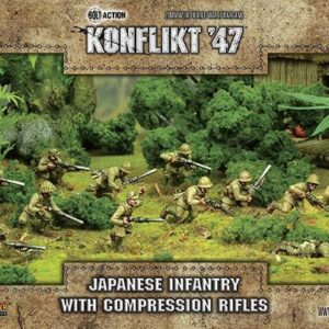 Warlord Games Konflikt '47   Japanese Infantry with Compression Rifles - 452211201 - 5060393708315