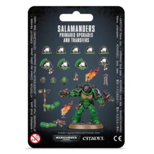 Games Workshop Warhammer 40,000   Salamanders Primaris Upgrades & Transfers - 99070101051 - 5011921140855