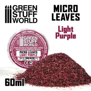 Green Stuff World    Micro Leaves - Light Purple Mix - 8435646501086ES - 8435646501086