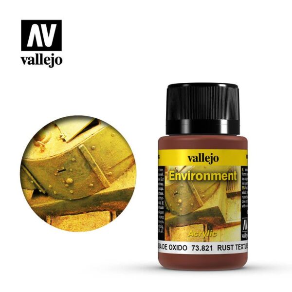 Vallejo    Weathering Effects 40ml - Rust Texture - VAL73821 - 8429551738217