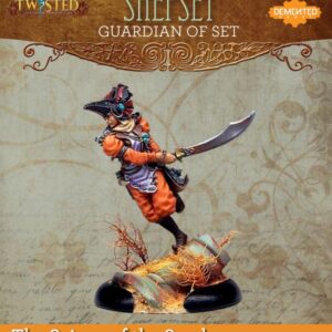 Demented Games Twisted: A Steampunk Skirmish Game   Guardian of Set Huntress Shepset (Resin) - RER102 -