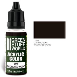 Green Stuff World    Acrylic Color SCORCHED WOOD - 8436574502114ES - 8436574502114