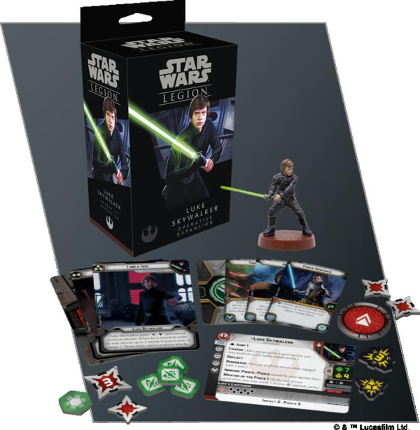 Atomic Mass Star Wars: Legion   Star Wars Legion: Luke Skywalker - FFGSWL56 - 841333109288